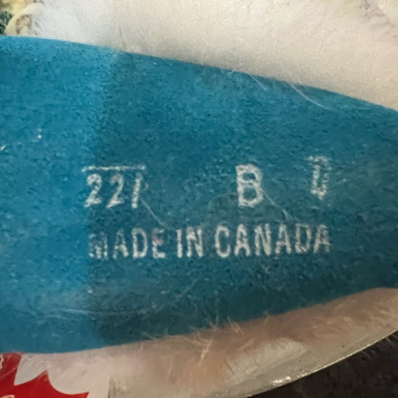 Baby mocassin slippers in Blue size 4 - Picture 3 of 4